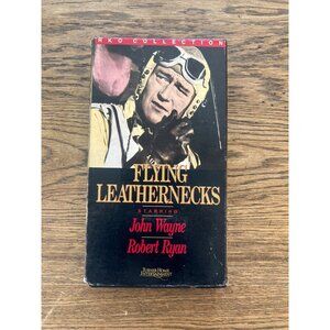 Flying Leathernecks 1951 VHS  John Wayne Robert Ryan War Drama Vintage Pre-Owned